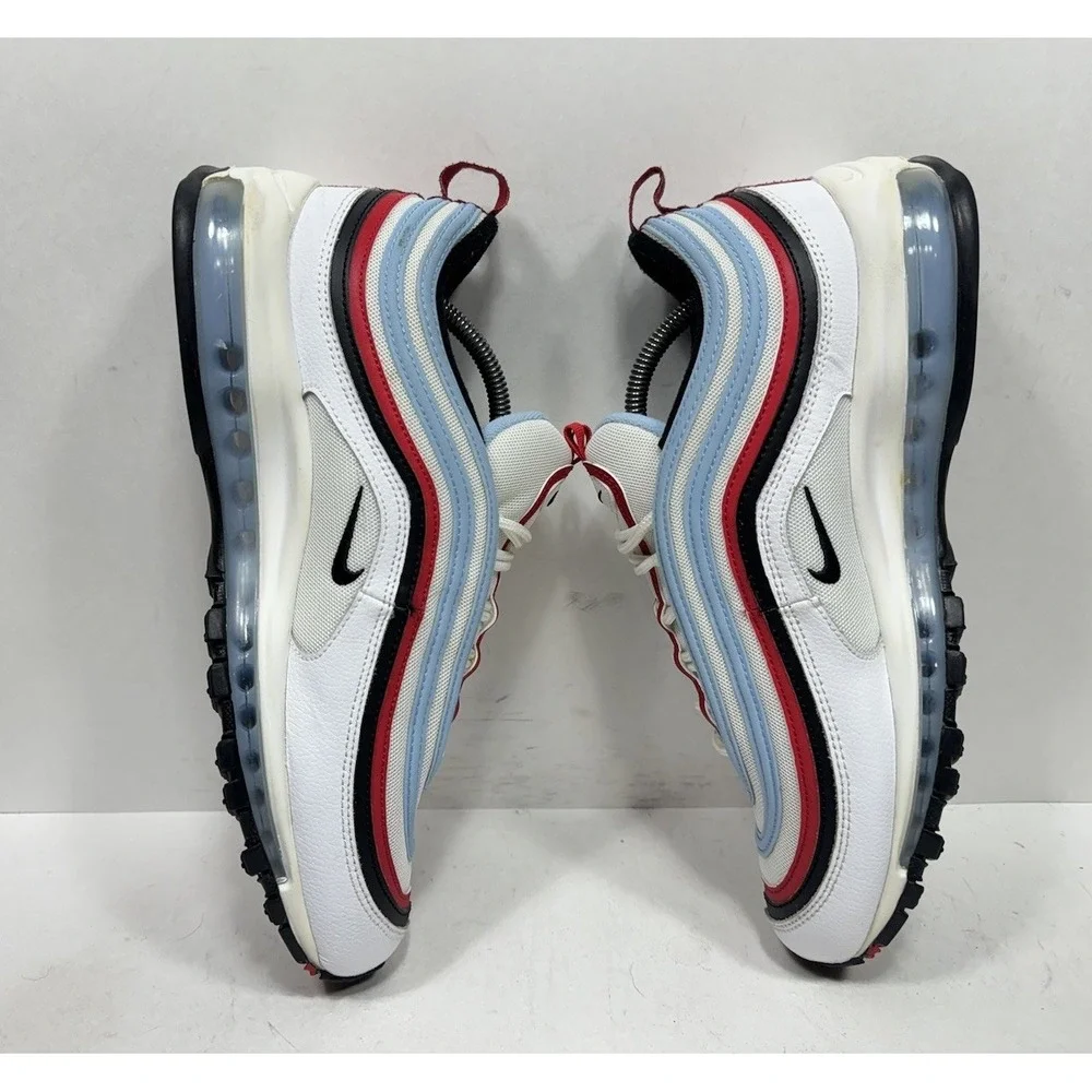 Nike Air Max 97 Gundam Mens Size 11 US Red White Blue Sneakers Shoe CW6986-100